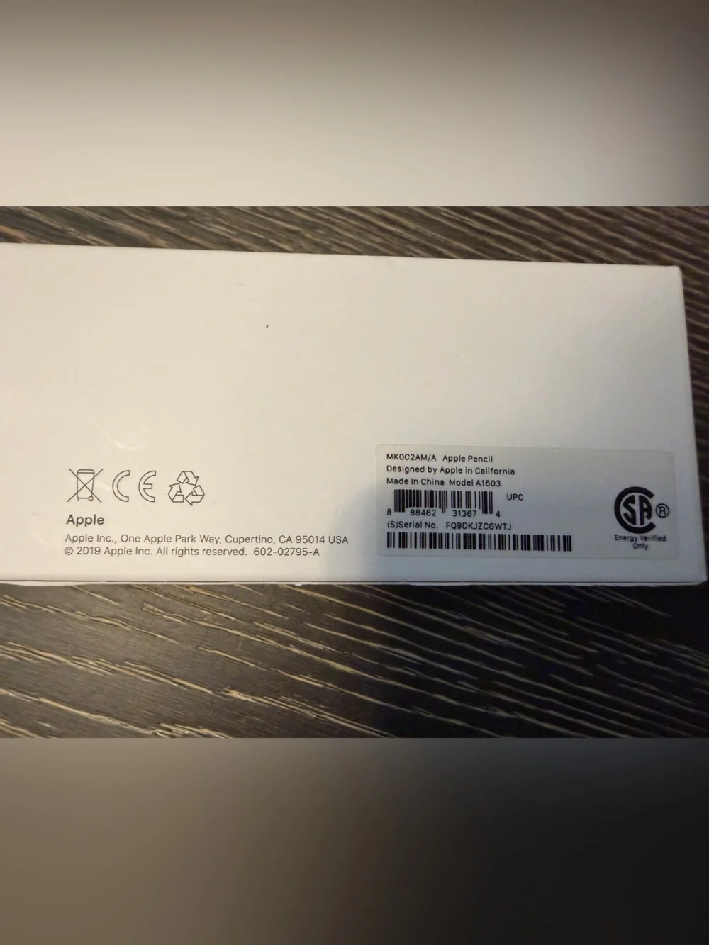 Apple White Digital Stylus - Magnetic Cap